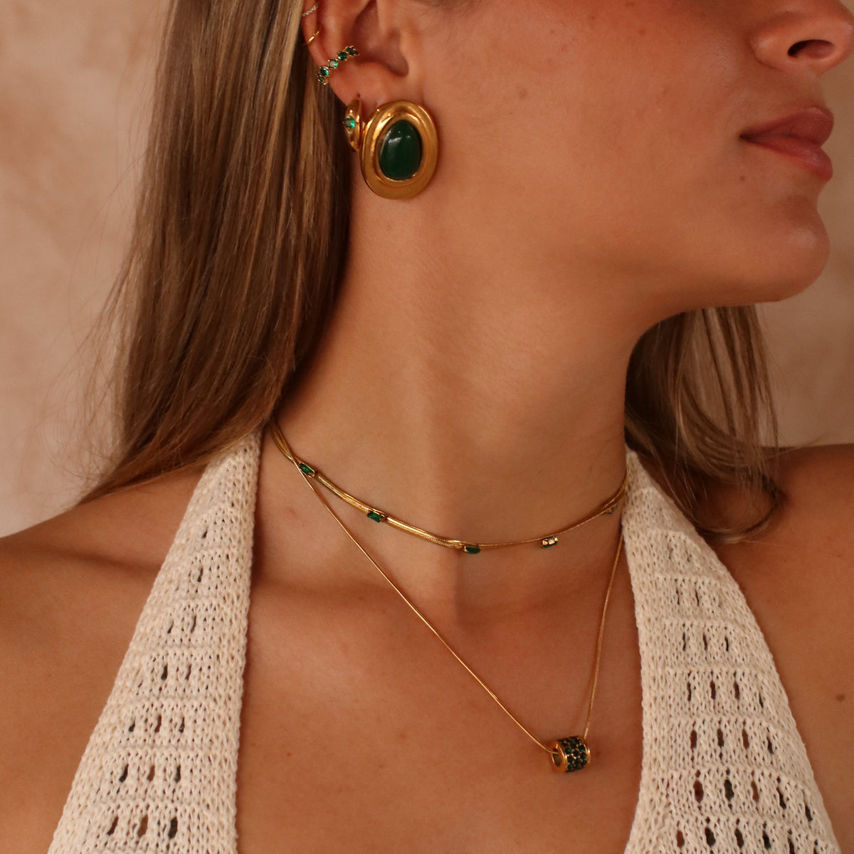 BOUCLES D'OREILLES - FLORA