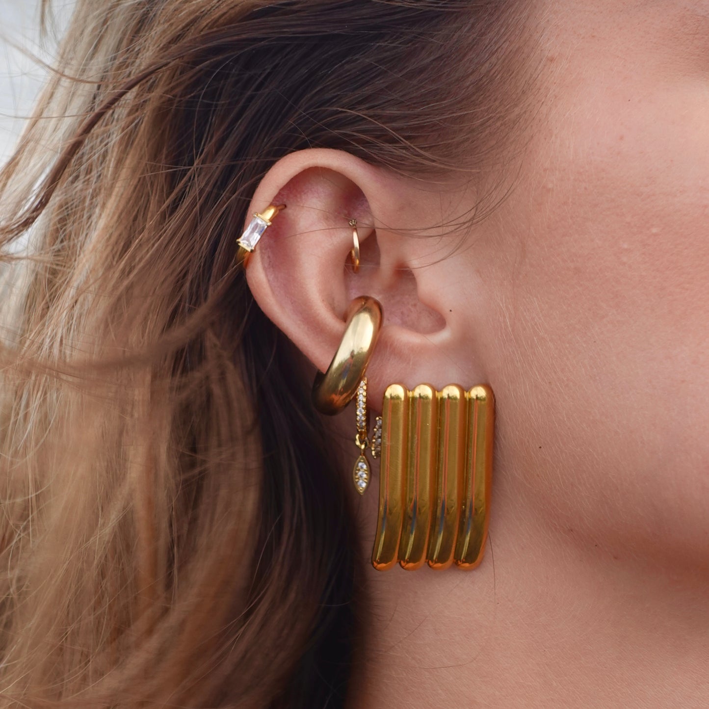 BOUCLES D'OREILLES - LOU