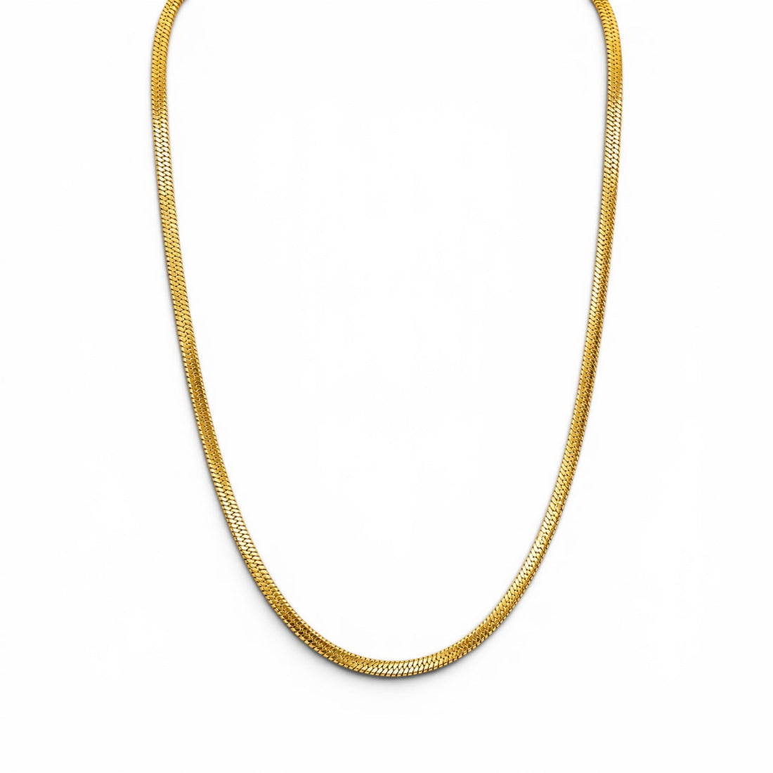 Collier en acier inoxydable doré qui ne noircit pas – Rélia Bijoux