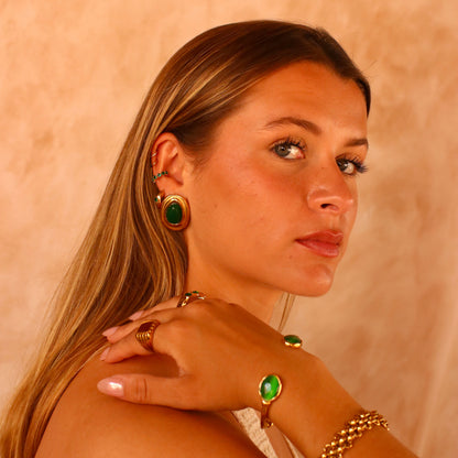BOUCLES D'OREILLES - FLORA