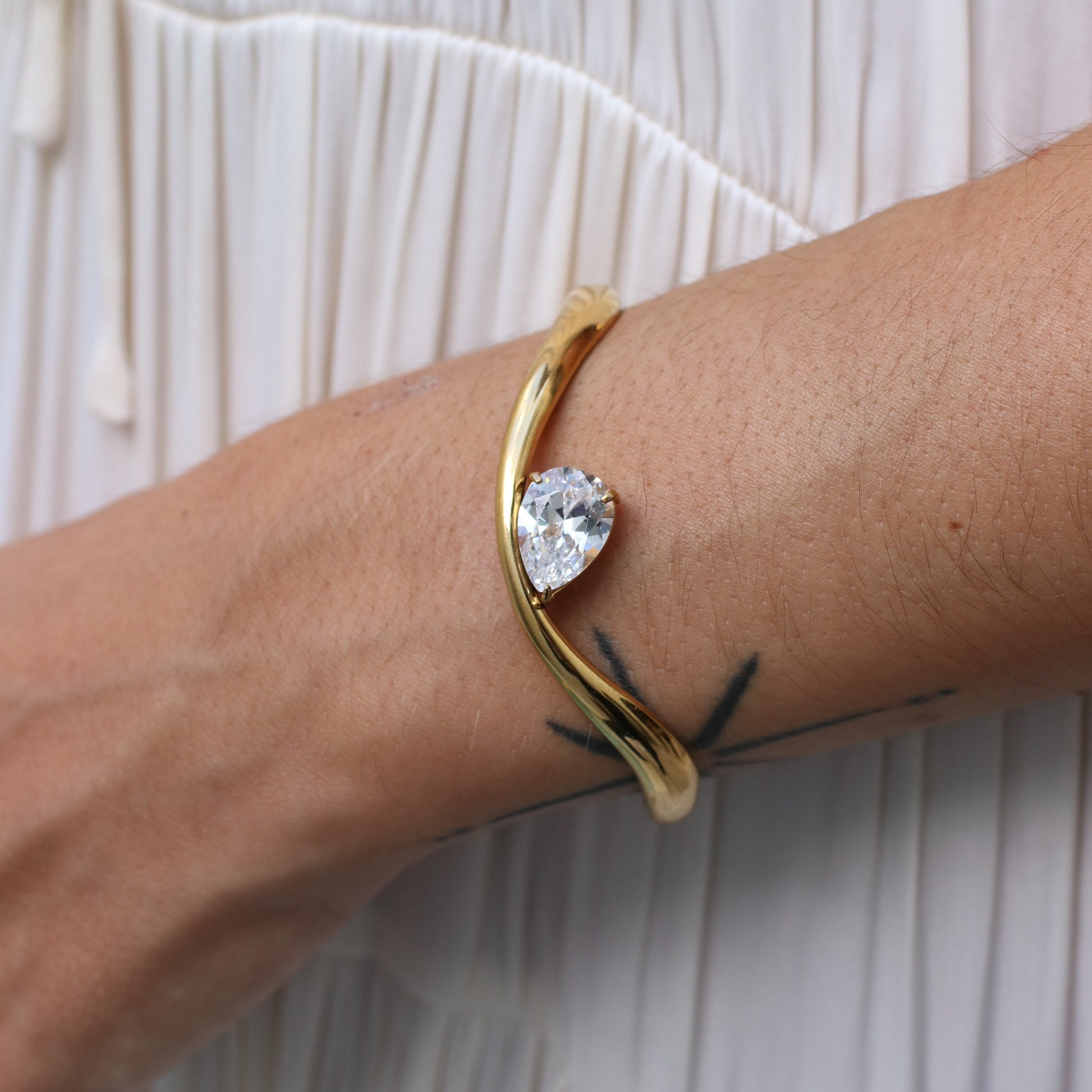 Jonc Adelys — bijou Rélia Bijoux en acier inoxydable