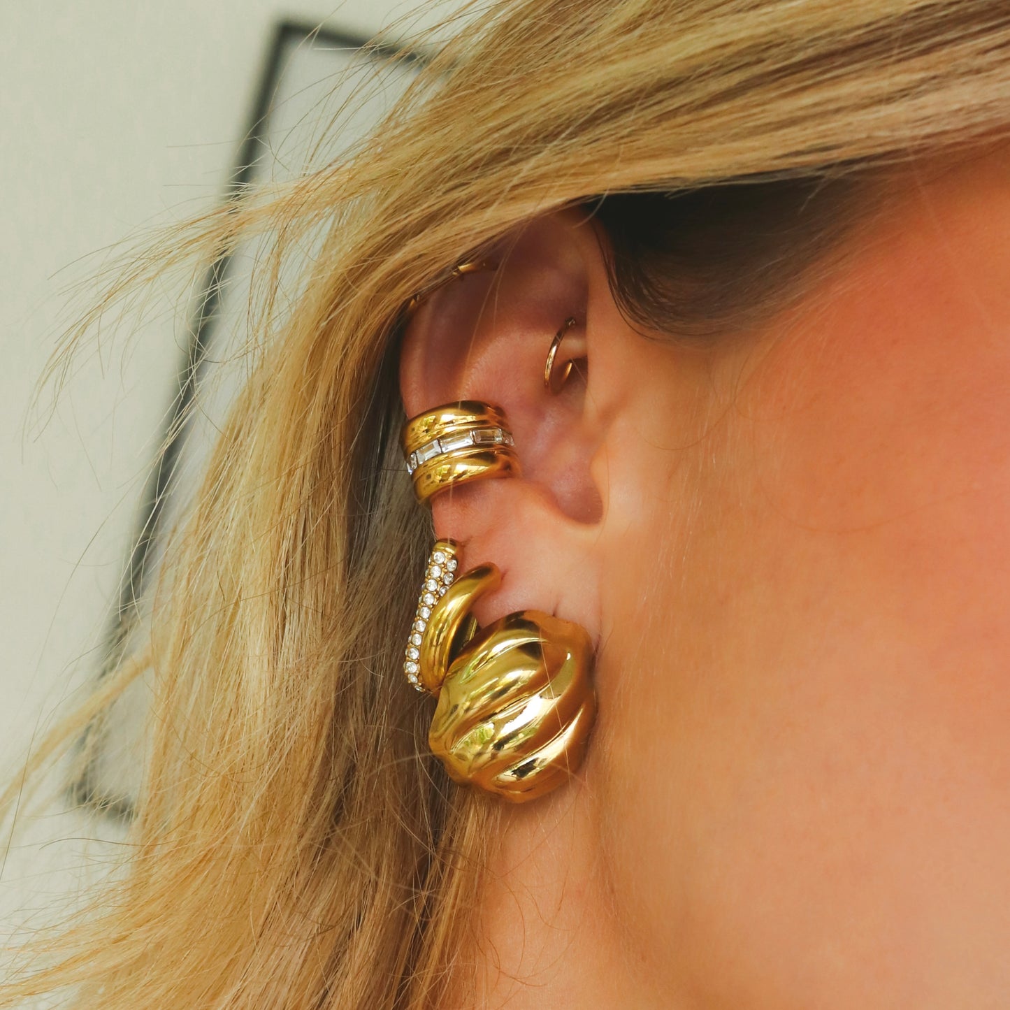EARCUFF / FAUX PERCING -SOLINE
