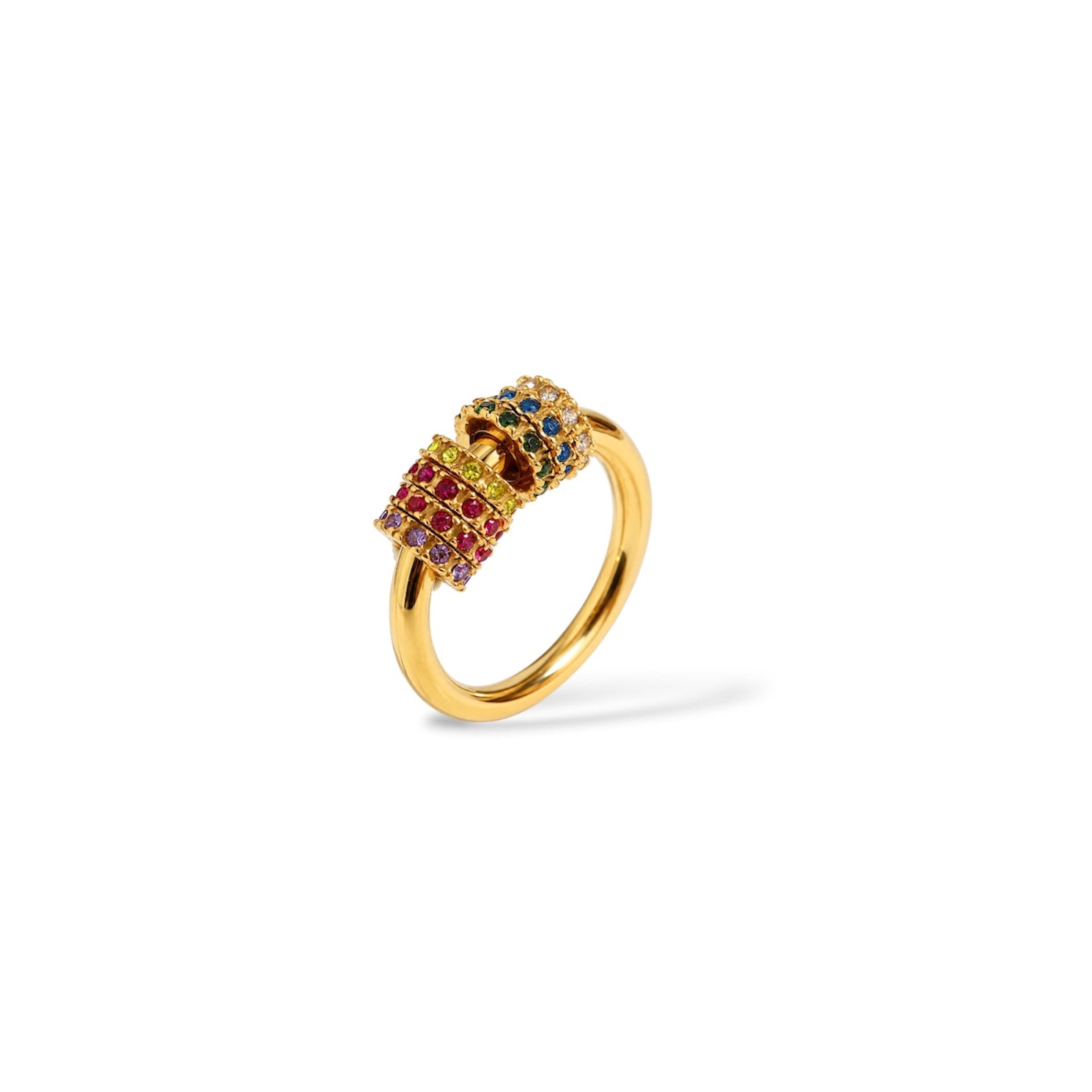 Bague Christelle en acier inoxydable — Rélia Bijoux