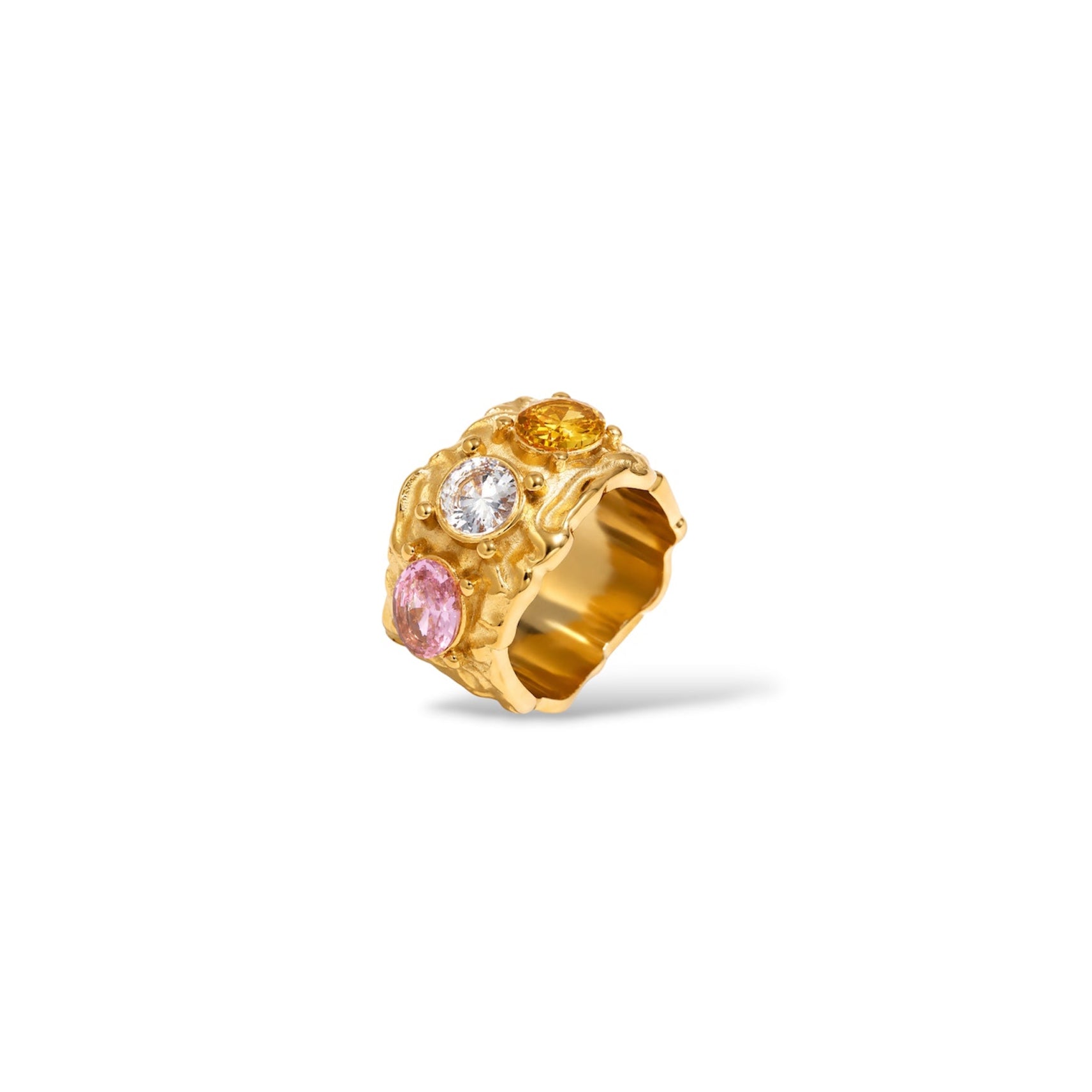 Bague Maidina en acier inoxydable — Rélia Bijoux