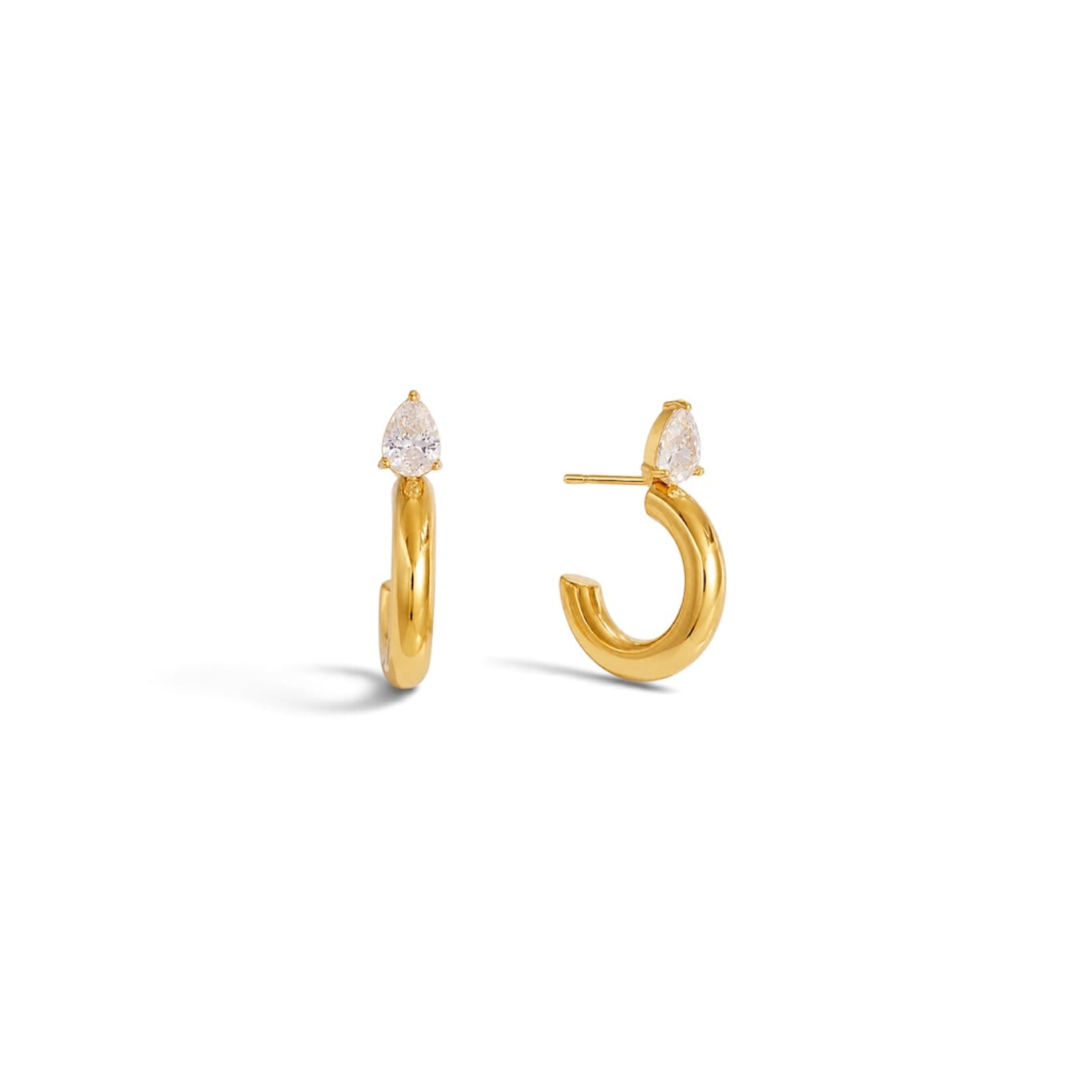 Boucles d'oreilles Isalyne en acier inoxydable — Rélia Bijoux