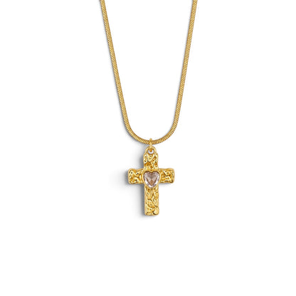 Collier Tiphaine en acier inoxydable — Rélia Bijoux