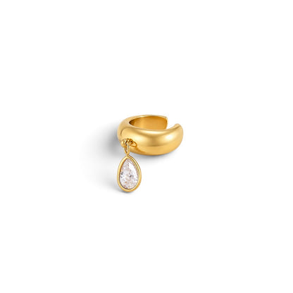 Earcuff Elisabeth en acier inoxydable — Rélia Bijoux