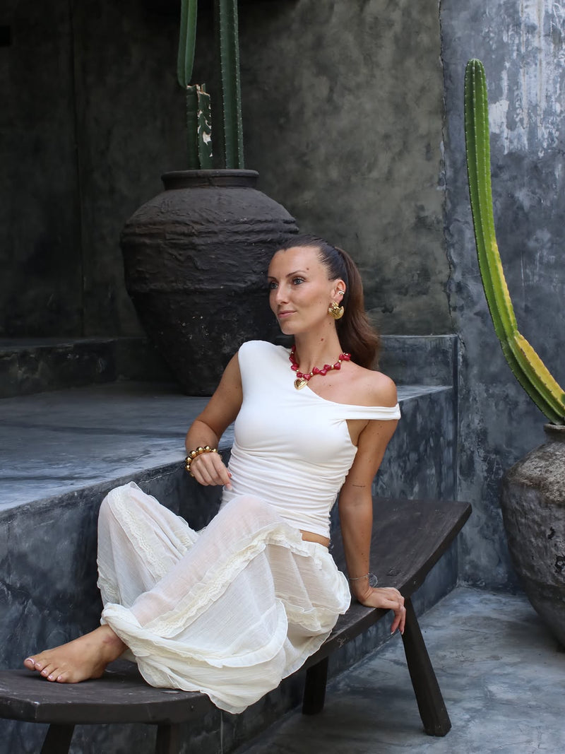 Publication Instagram Rélia Bijoux : collier Coralie et boucles Amélie