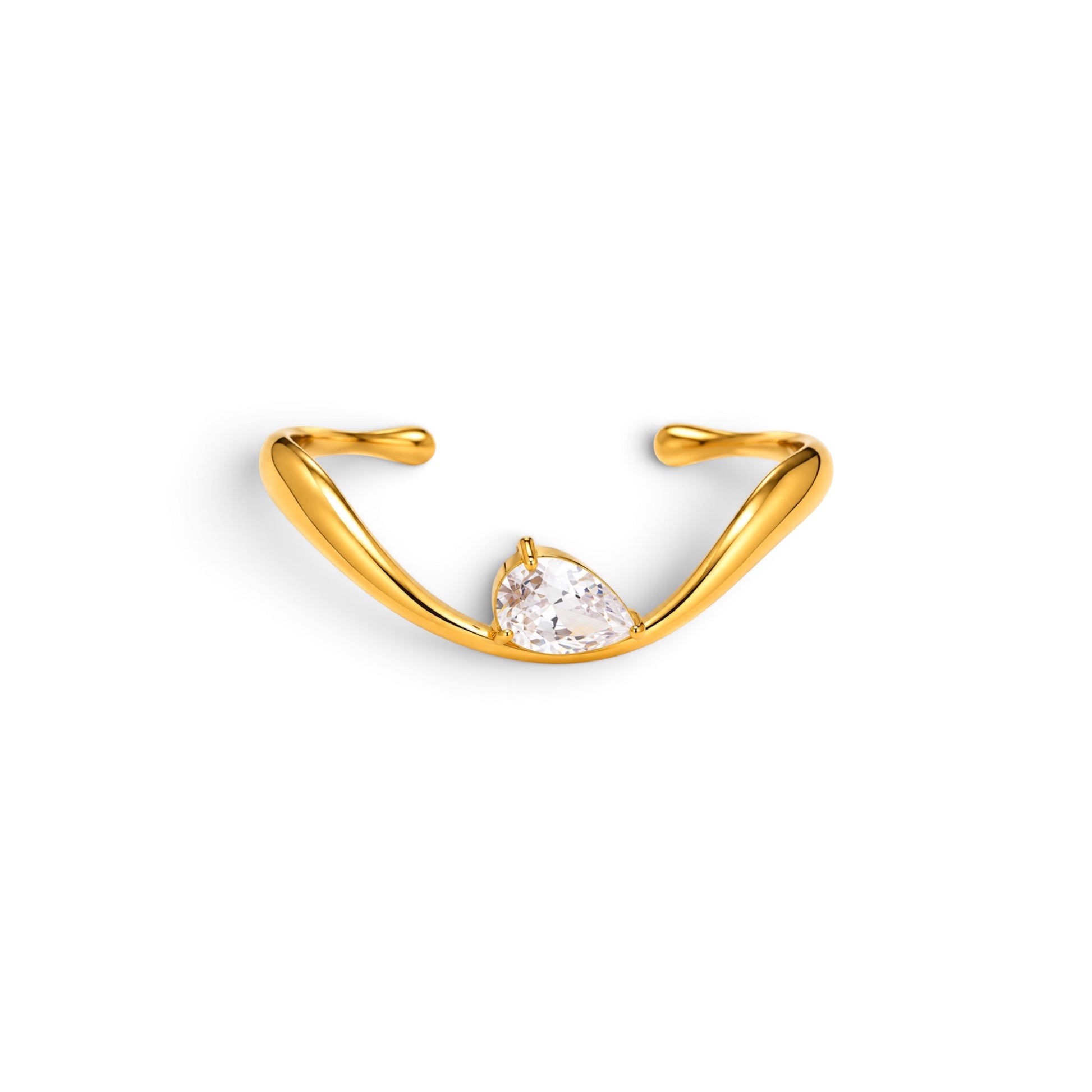 Jonc Adelys en acier inoxydable — Rélia Bijoux