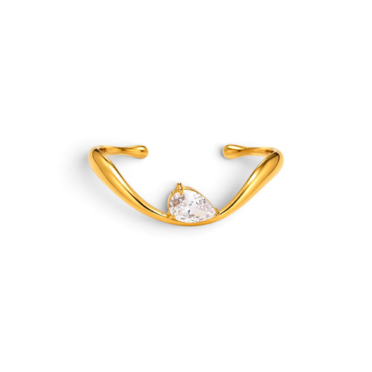 Jonc Adelys en acier inoxydable — Rélia Bijoux